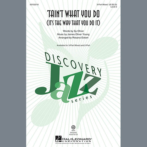 cover: 'Tain't What You Do (It's The Way That Cha Do It) (arr. Rosana Eckert), Ella Fitzgerald