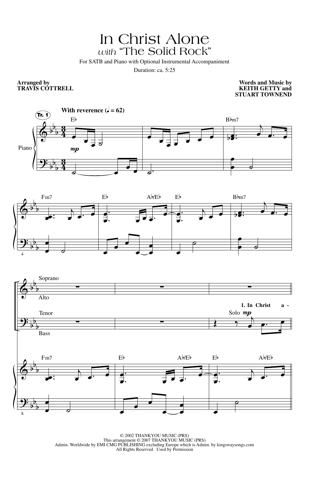 Produktbild zu: In Christ Alone (with "The Solid Rock")