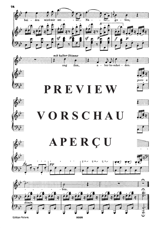 Product gallery: Page 8 of 8 Suleika II, D.717 Ach, um deine feuchten Schwingen, , High Voice and Piano