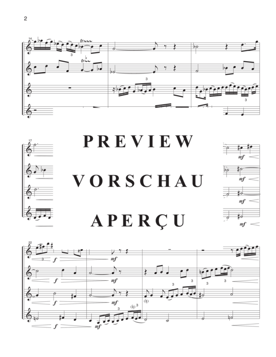 gallery: Prelude and Intrada , , (4 Klarinetten in B)