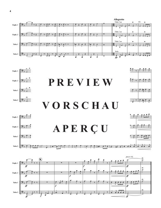 Product gallery: Page 5 of 17 L'Affut , , (2x Baritone, 2x Tuba)