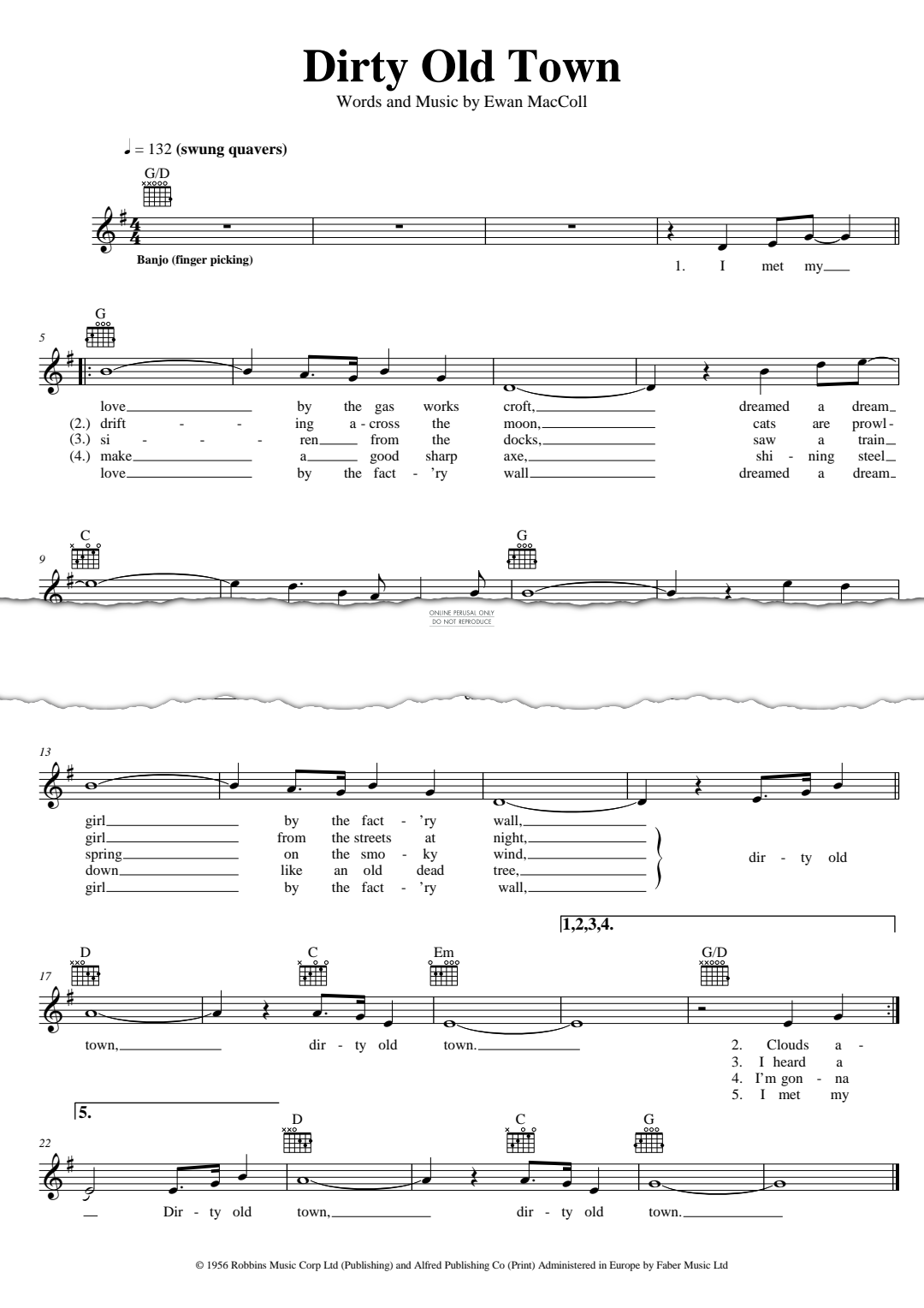 Produktgalerie: Seite 1 von 1 Dirty Old Town, Dubliners, Gesang