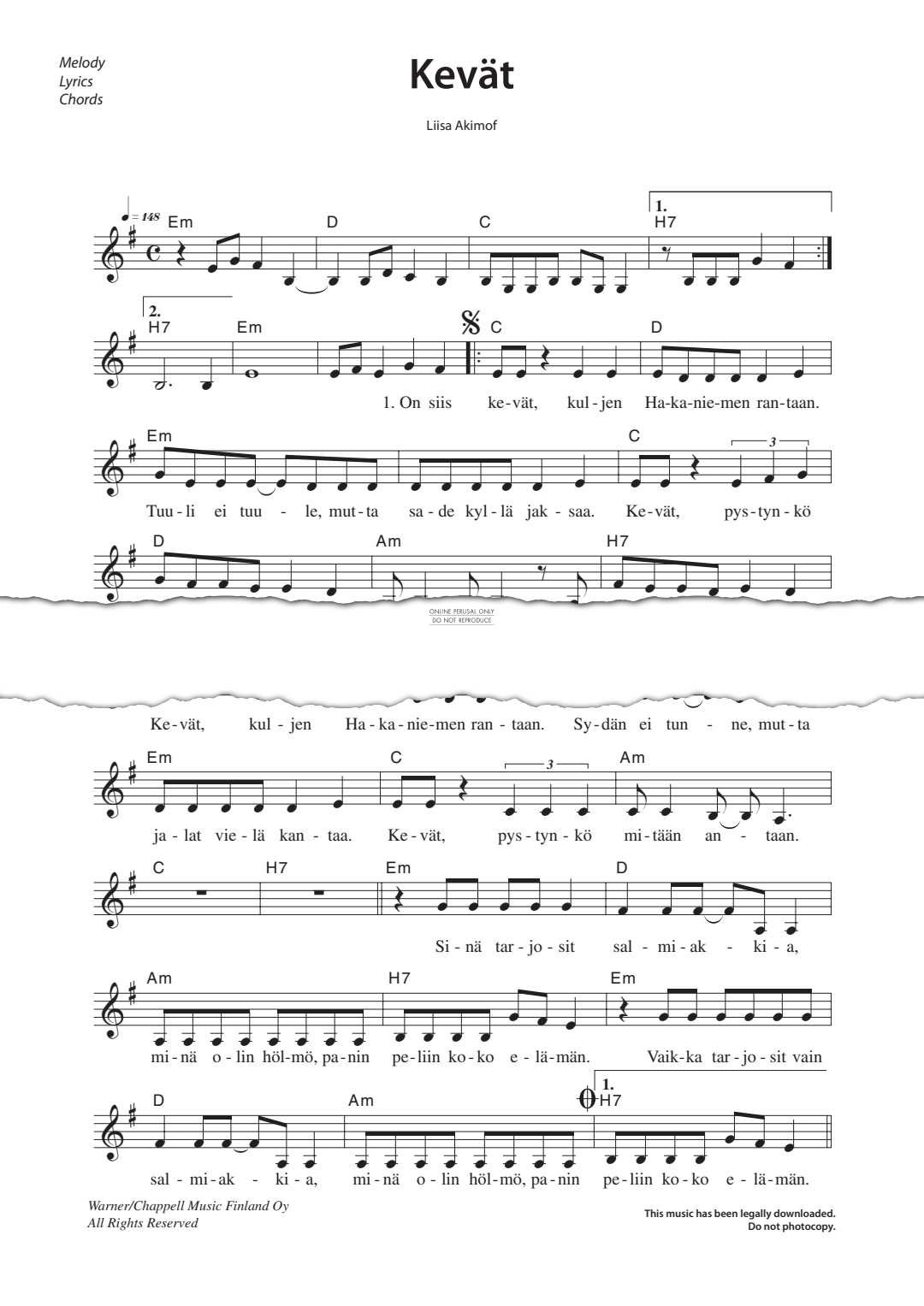 Product gallery: Page 1 of 1 Kevät, Tavaramarkkinat