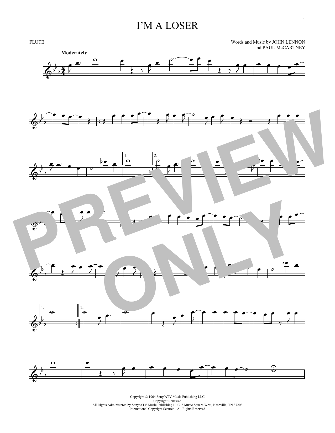 Product gallery: Page 1 of 1 I'm A Loser, The Beatles