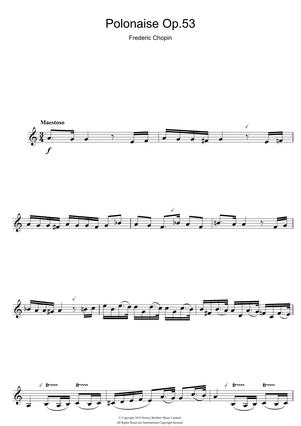 Product gallery: Page 1 of 1 Polonaise Opus 53, Frédéric Chopin