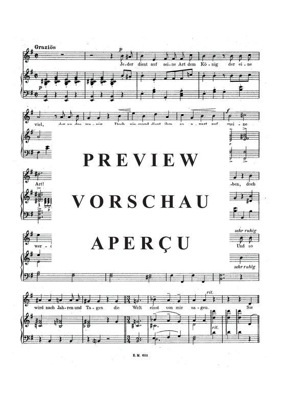 Produktgalerie: Seite 4 von 4 Ich bin diese gewisse Marquise, , Klavier und Gesang