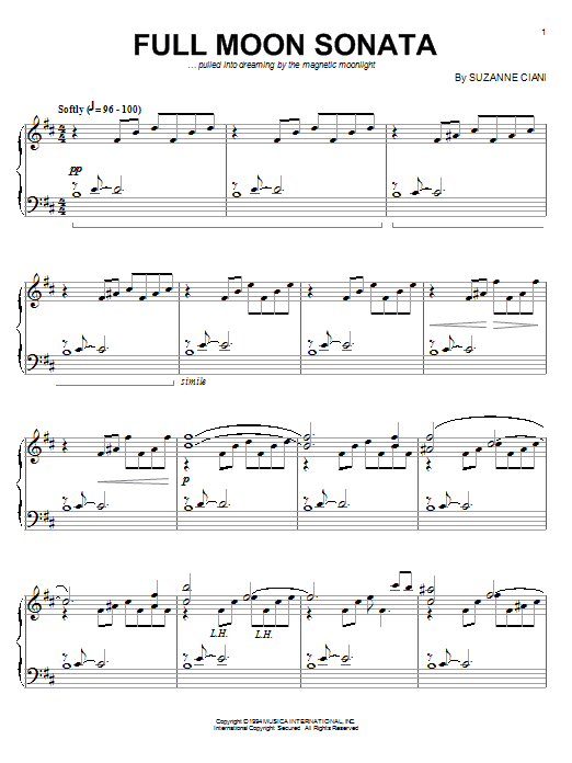 Produktbild zu: Full Moon Sonata