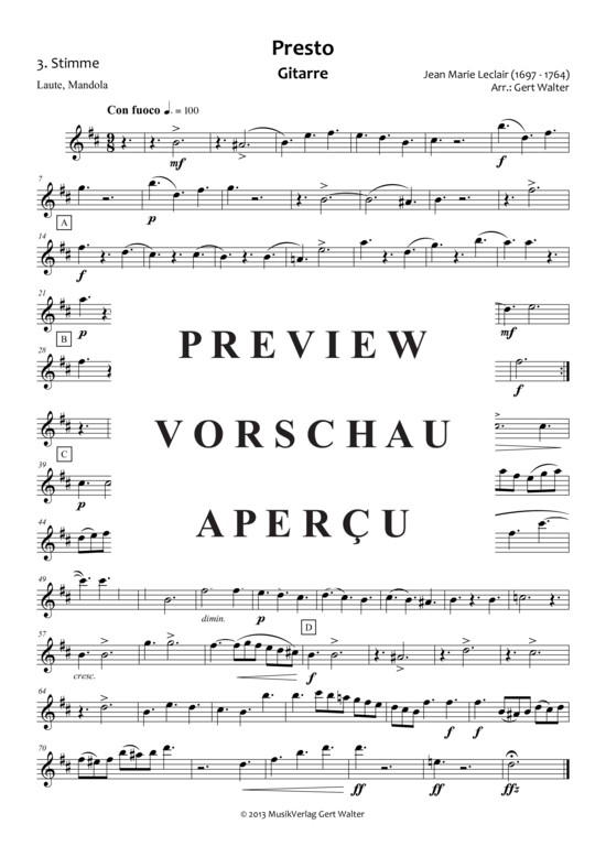 Produktgalerie: Seite 20 von 21 Presto , , (Quintett flexible Besetzung)
