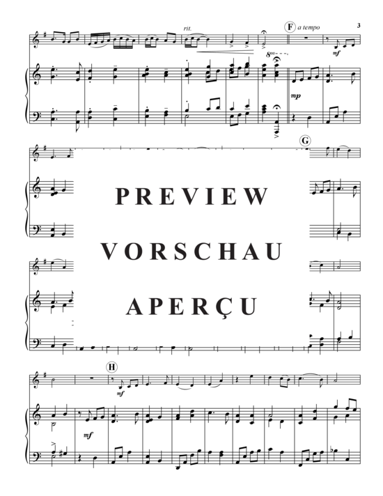 Produktgalerie: Seite 4 von 12 Three Pieces for Horn , , (Horn in F + Klavier)