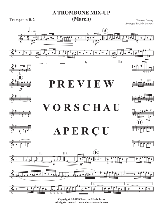Produktgalerie: Seite 8 von 11 A Trombone Mix-Up , , (Blechbläserquintett)