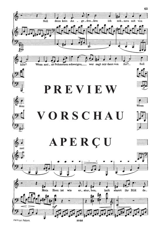 gallery: Erstarrung D.911-4 (Winterreise) , ,  (Gesang mittel + Klavier)