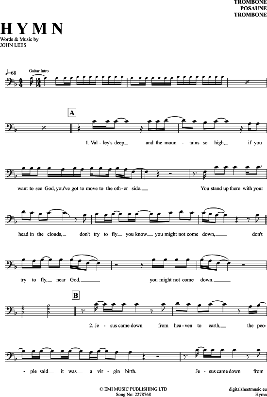 Product picture to: Hymn Barclay James Harvest