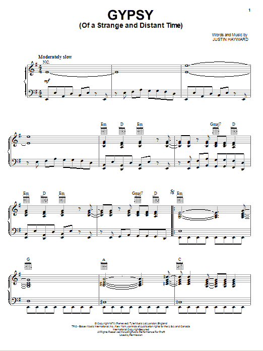 Produktbild zu: Gypsy (Of A Strange And Distant Time)