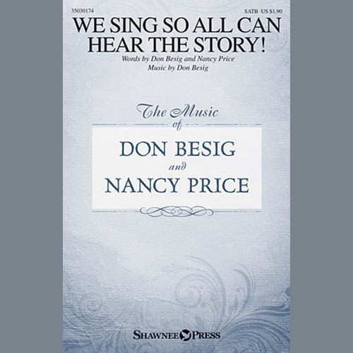 cover: We Sing So All Can Hear The Story!, Don Besig