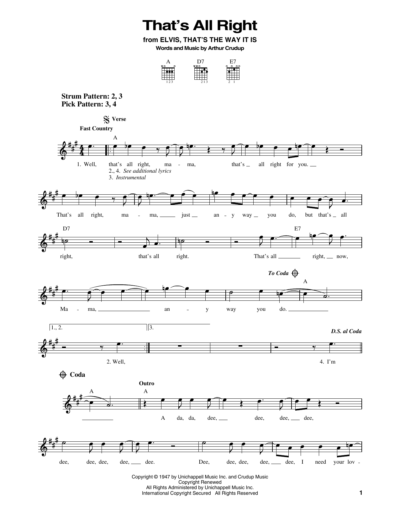 Produktgalerie: Seite 1 von 1 That's All Right, Elvis Presley, Gitarre
