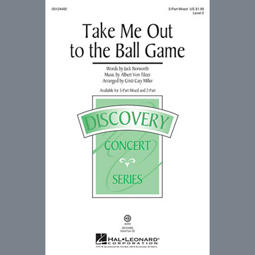 cover: Take Me Out To The Ball Game, Jack Norworth, Albert Von Tilzer