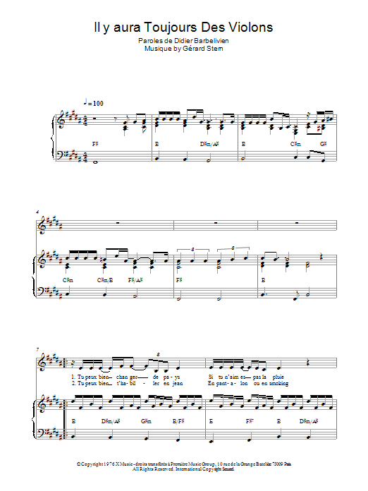Product picture to: Il Y Aura Toujours Des Violons