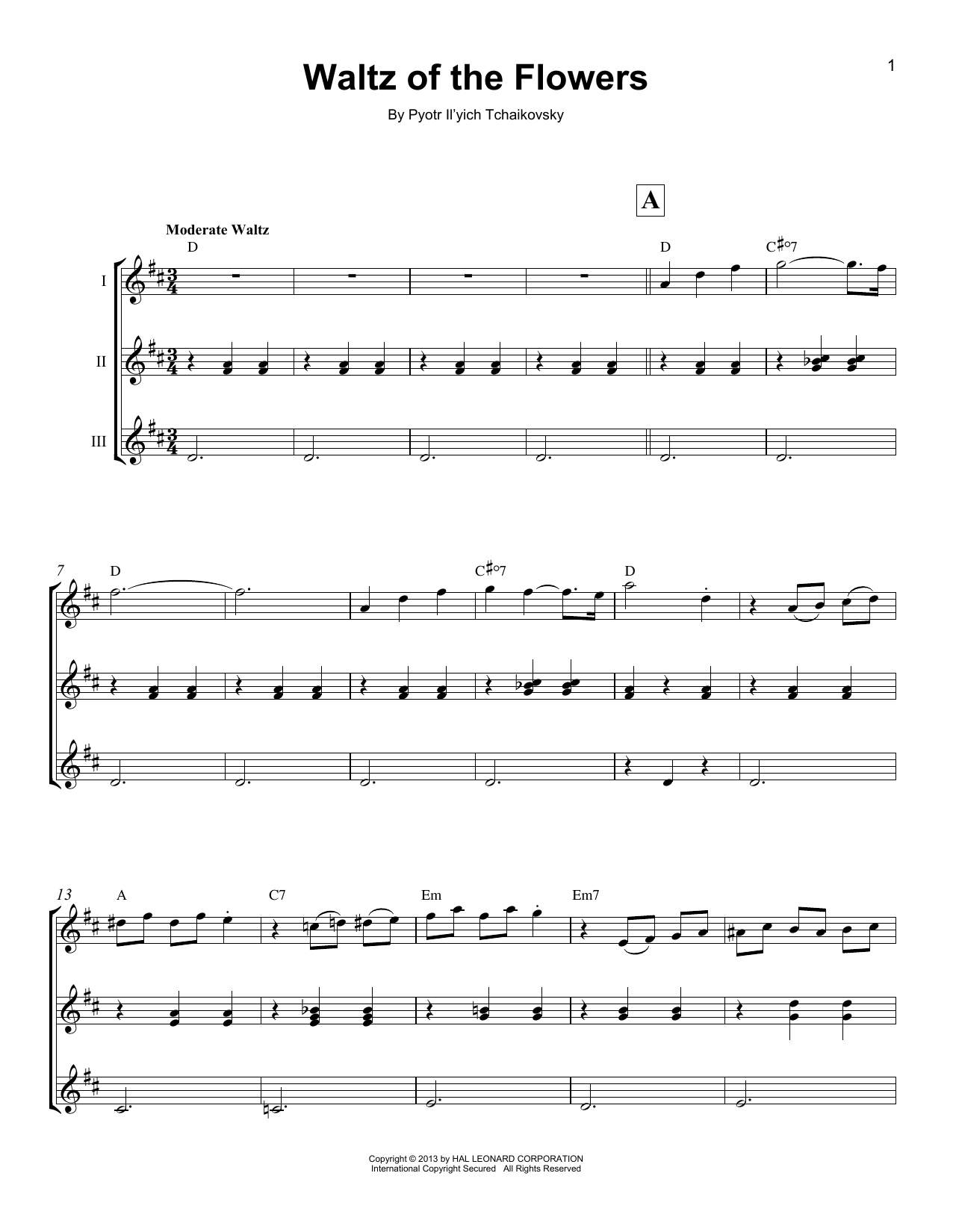 Product gallery: Page 1 of 1 Waltz Of The Flowers, Pyotr Il'yich Tchaikovsky
