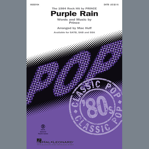 Produktbild zu: Purple Rain (arr. Mac Huff)