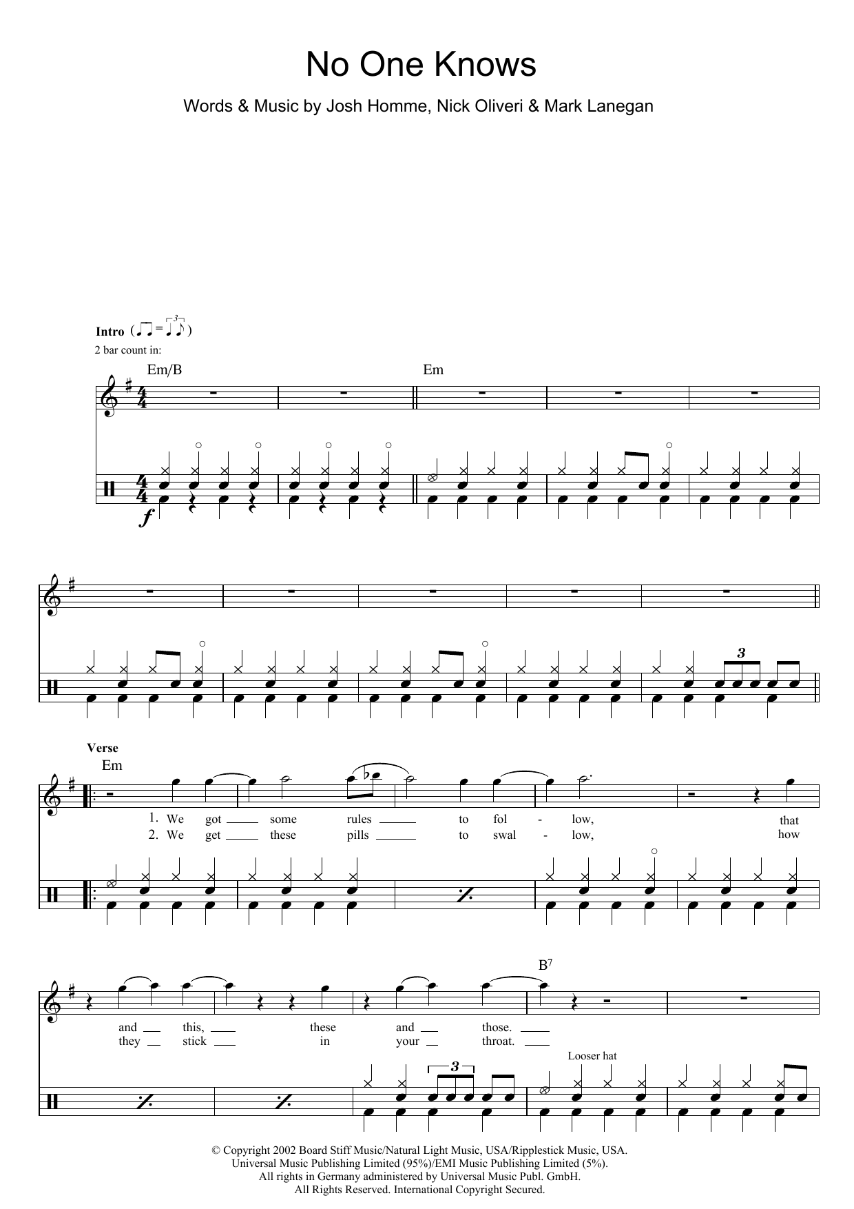 Produktbild zu:  No One Knows - Queens Of The Stone Age