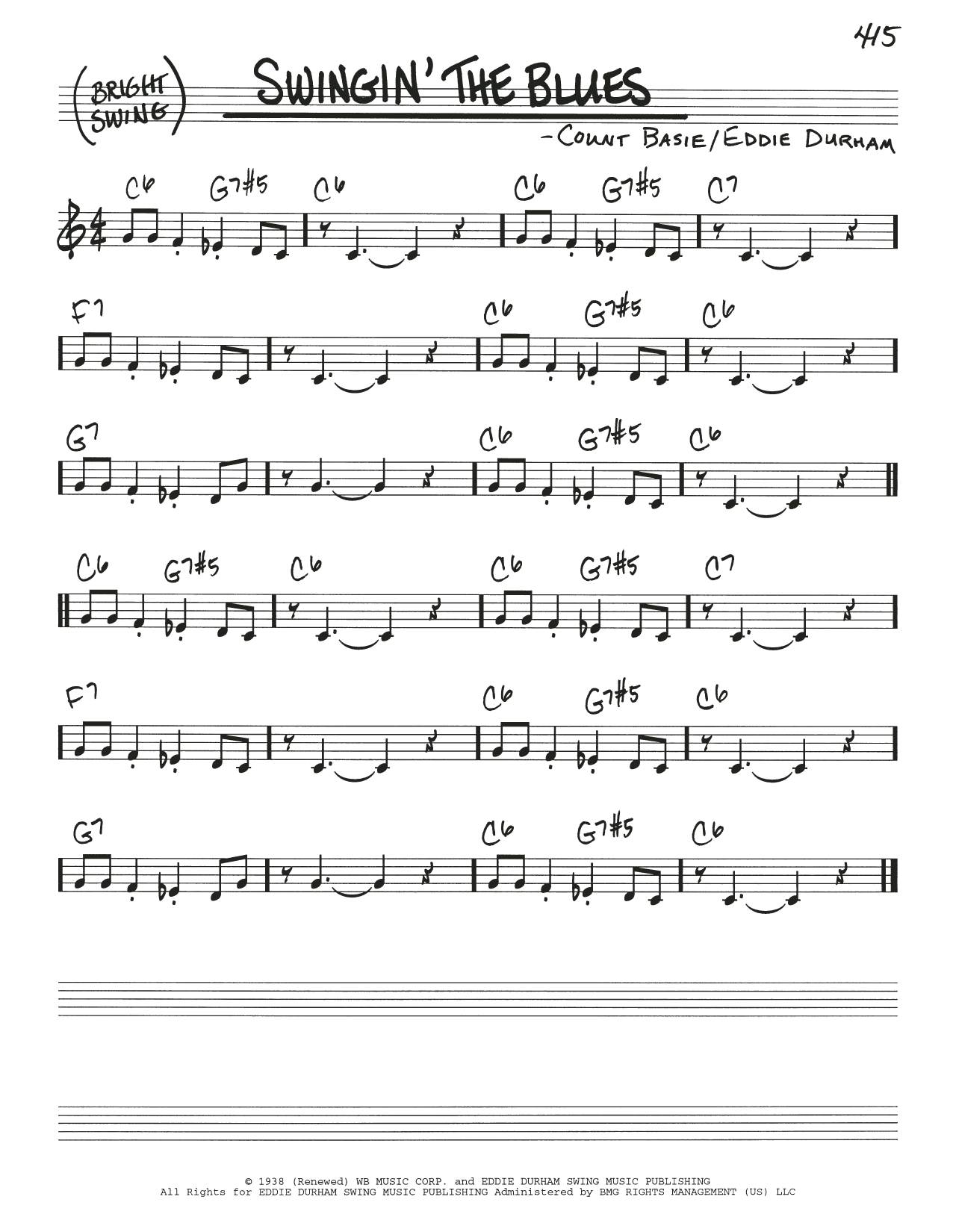 Produktbild zu: Swingin' The Blues