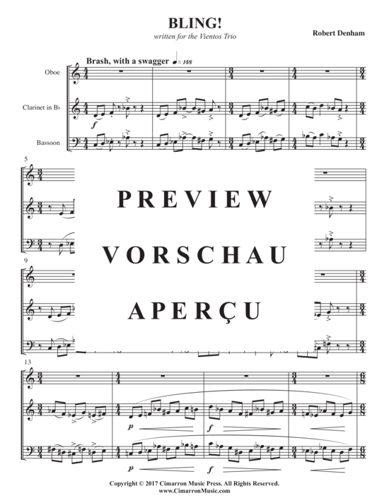 Product gallery: Page 3 of 21 Bling! , , (Woodwind Trio)