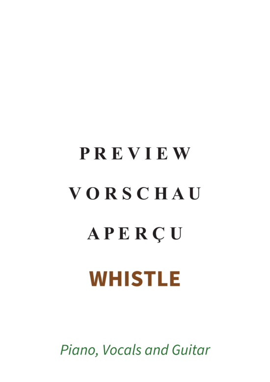 Product gallery: Page 3 of 7 Whistle, daughter, whistle , , (vocals + piano, guitar)