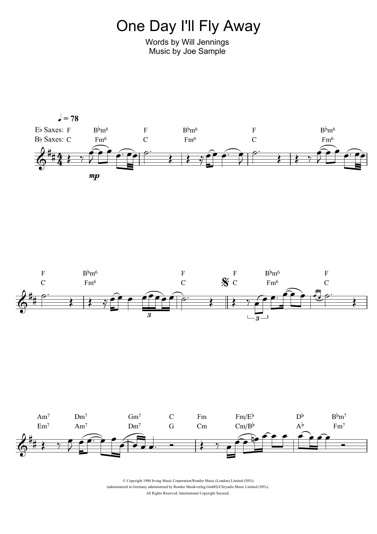 Product gallery: Page 1 of 1 One Day I'll Fly Away, Randy Crawford