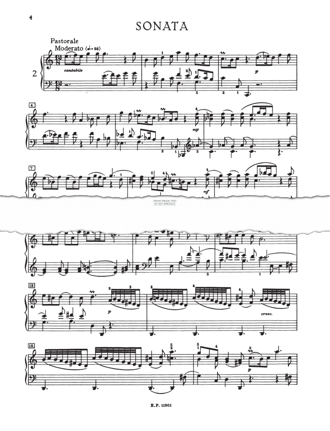 Produktbild zu: Sonata No.2 (from 150 Sonatas Vol.1)