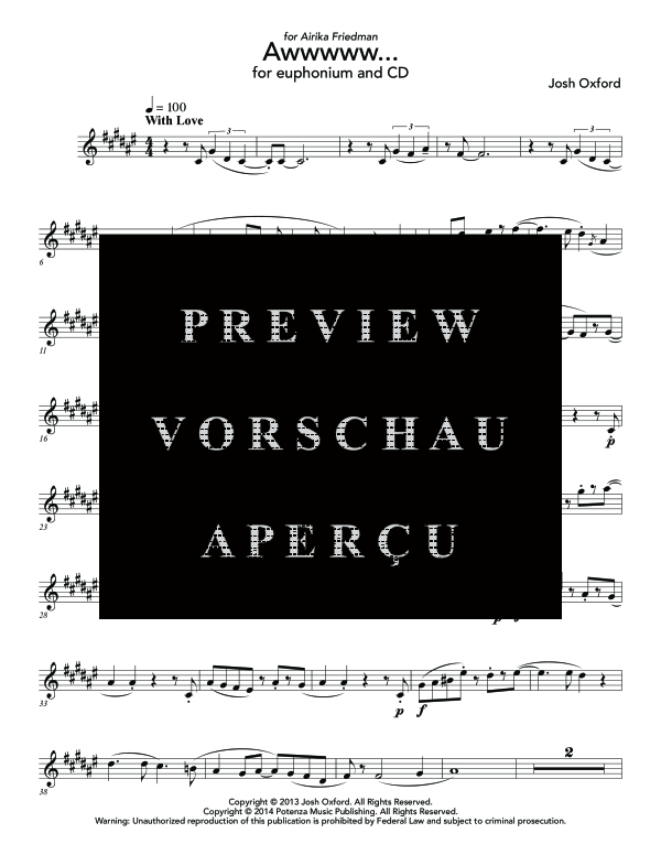 Product gallery: Page 9 of 11 Awwwww..., , (Euphonium Solo CD)