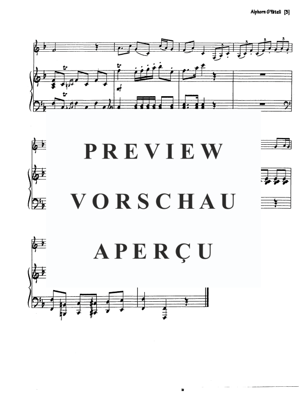 Produktgalerie: Seite 5 von 6 Alphorn G'fatzli, , Alphorn in F und Klavier