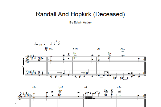 Product gallery: Page 1 of 1 Randall And Hopkirk (Deceased), Edwin Astley