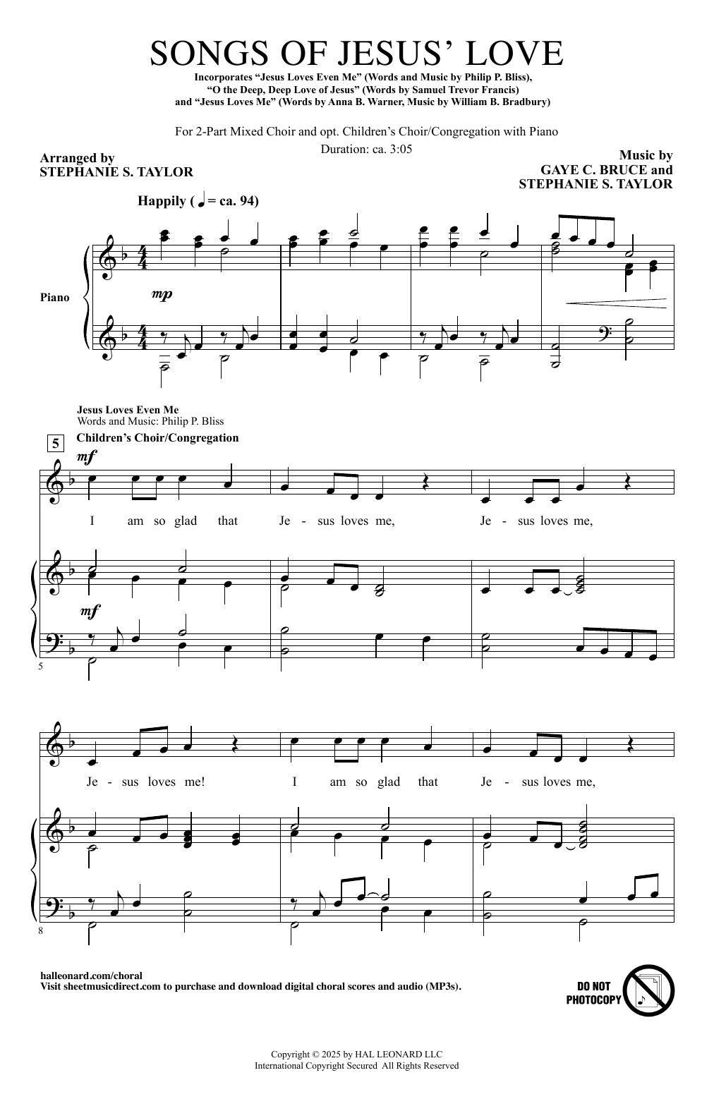 Produktbild zu: Songs Of Jesus' Love