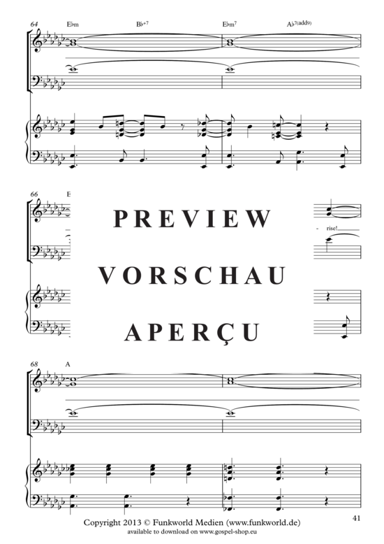 Product gallery: Page 11 of 12 I will now arise, Gäbler, Hanjo, Vocals and Piano