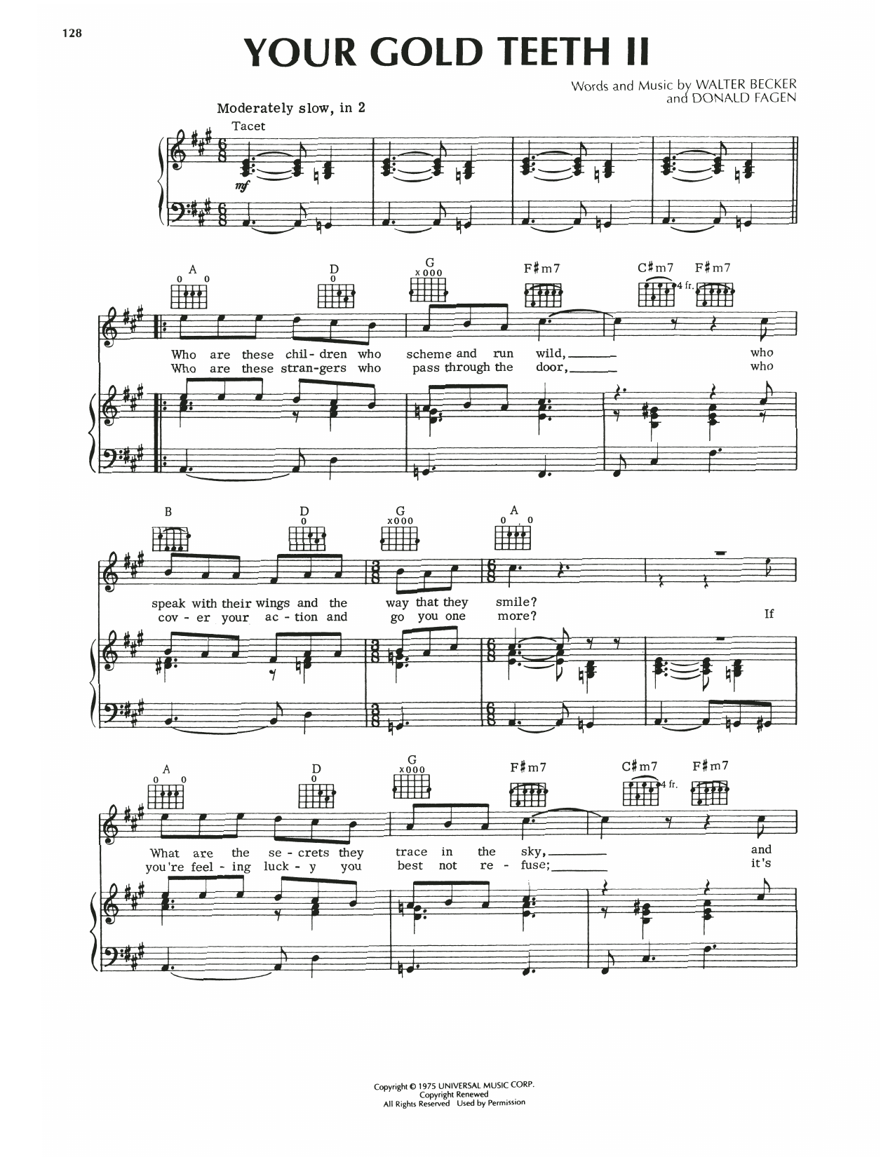 Produktbild zu:  Your Gold Teeth II - Steely Dan