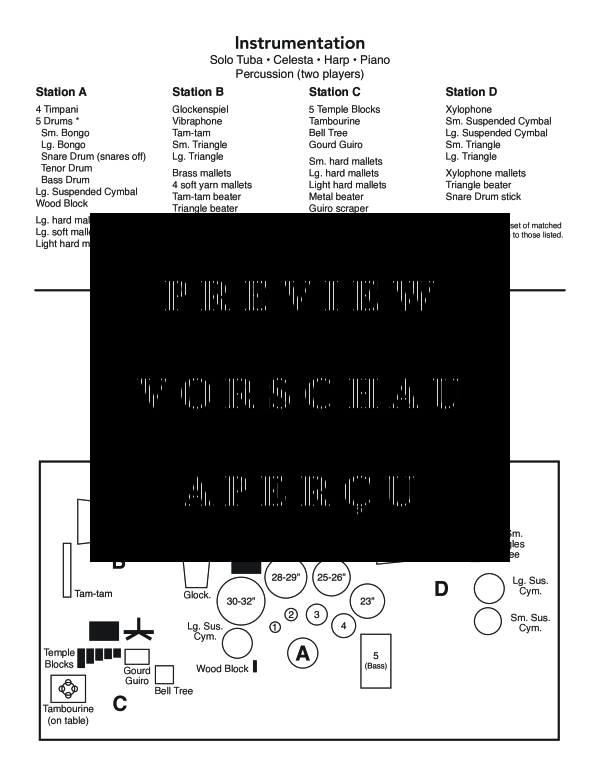 Produktgalerie: Seite 5 von 11 Suite for Tuba, , (Tuba Solo mit Percussion, Celesta, Harfe + Klavier)