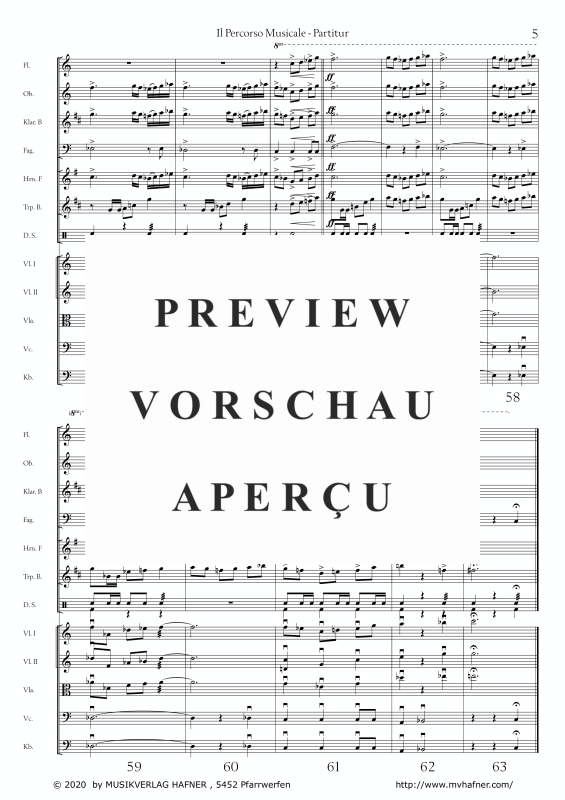 Product gallery: Page 10 of 11 Il Percorso musicale, , (Mixed ensemble winds, strings and drumset)