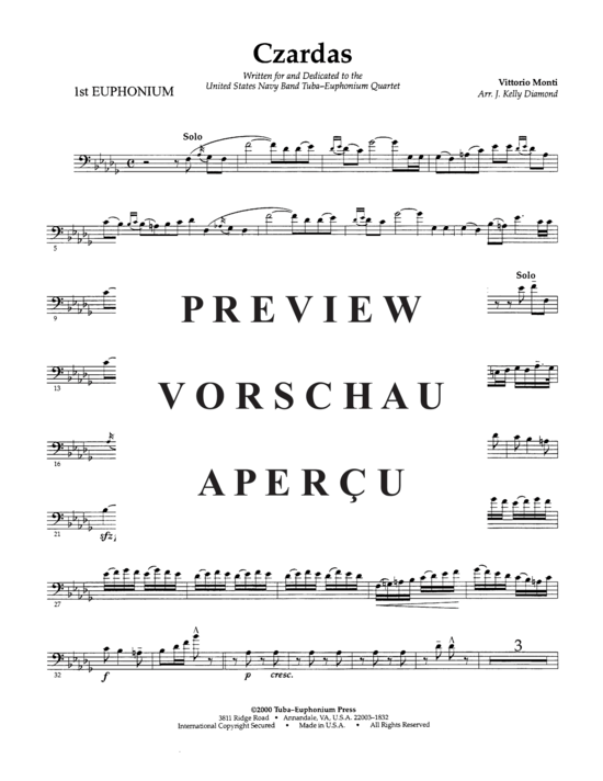 Product gallery: Page 11 of 18 Czardas , , (Tuba Quartett EETT)