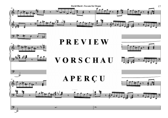 Product gallery: Page 18 of 21 Toccata , , (Orgel Solo)