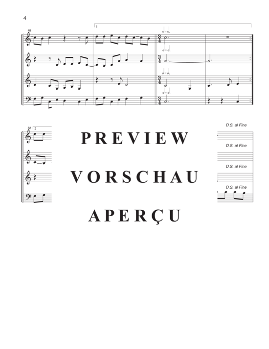 Produktgalerie: Seite 7 von 12 Ricercare on C , , (Blechbläserquartett T T H/P P)