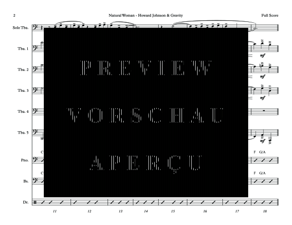 Produktgalerie: Seite 8 von 11 Natural Woman, , (Tuba Solo, 5x Tuba und Combo Band)