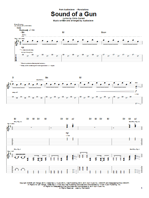Produktbild zu: Sound Of A Gun