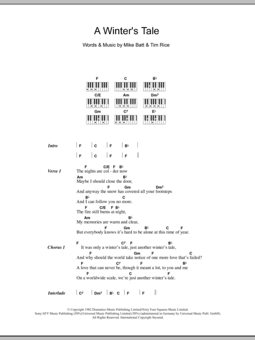 Product gallery: Page 1 of 1 A Winter's Tale, David Essex