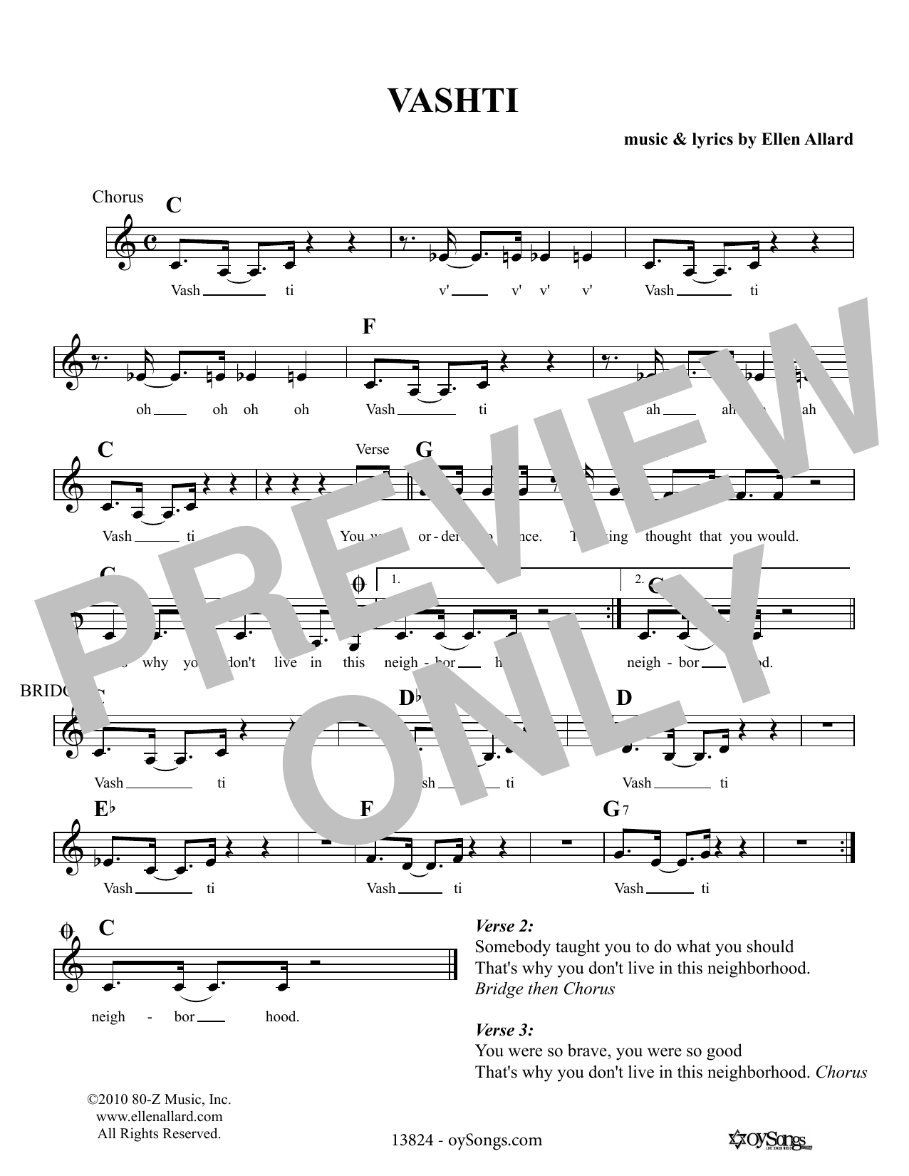 Produktgalerie: Seite 1 von 1 Vashti, Ellen Allard, Melodieinstrument