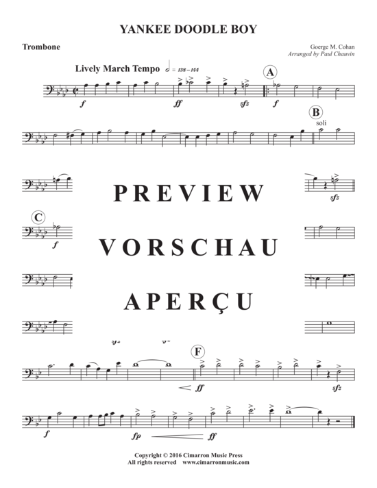 Produktgalerie: Seite 8 von 9 Yankee Doodle Boy , , (Blechbläserquintett)