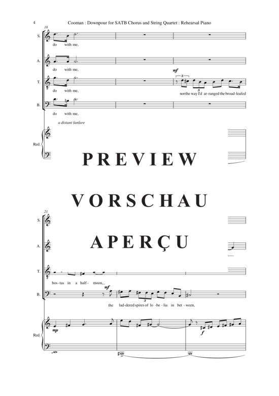 gallery: Downpour , , (Gemischter Chor + Streicher)