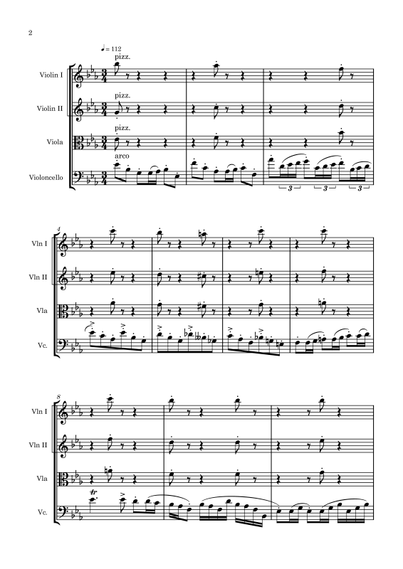 gallery: Der tapfere Schneider, , Streicherquartett