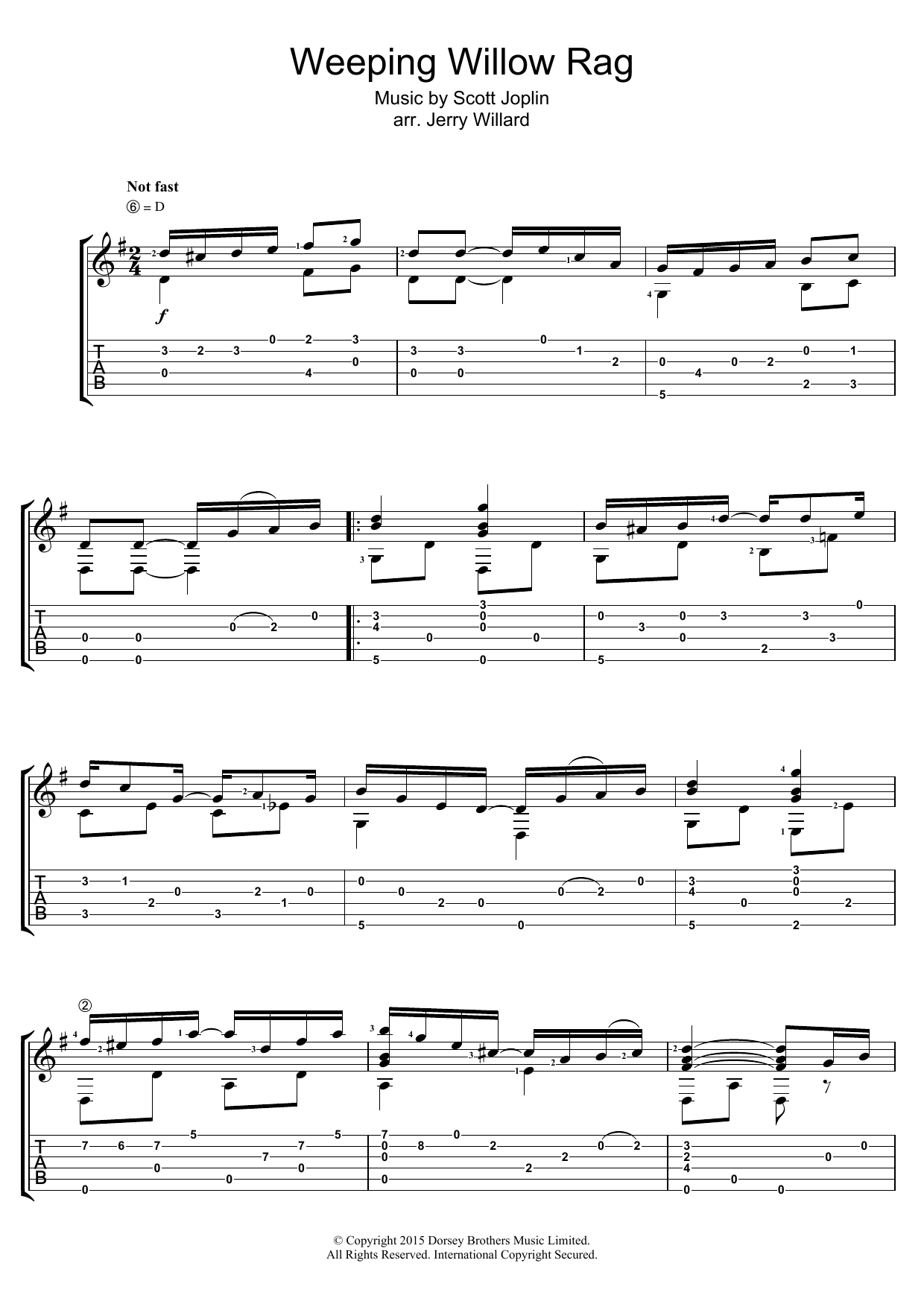 Produktbild zu: Weeping Willow Rag