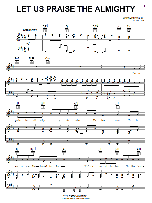 Produktbild zu: Let Us Praise The Almighty