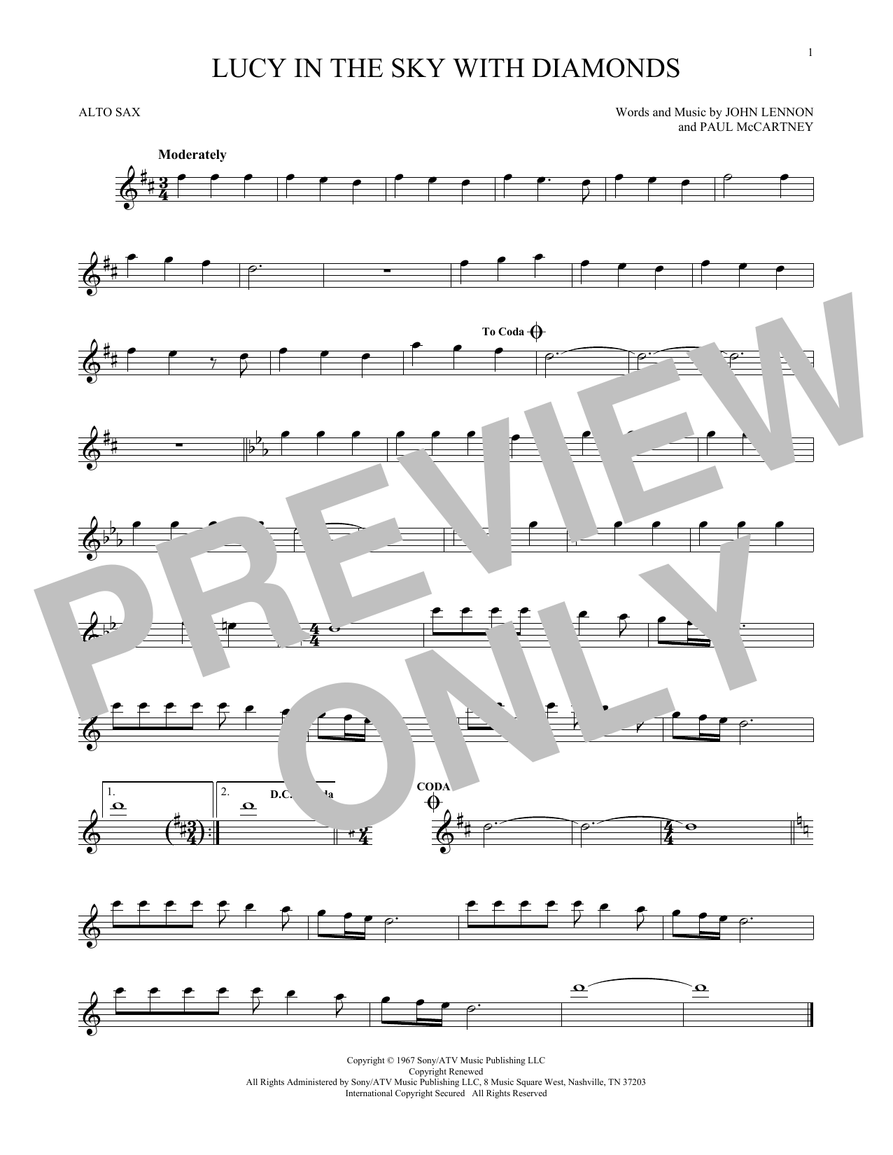 Product gallery: Page 1 of 1 Lucy In The Sky With Diamonds, The Beatles